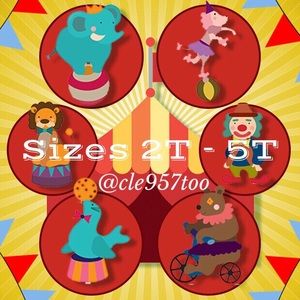 Toddler Section - Sizes 2T - 5T